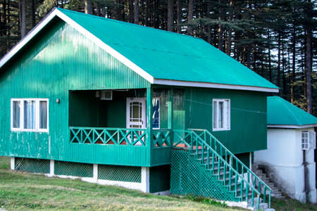 A Popular Indian hill station destination - Patnitop, jammuの写真素材