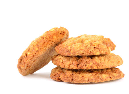 Cookies isolated on whiteの写真素材