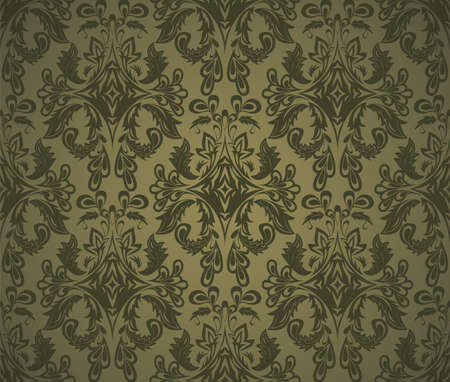 Damask patternのイラスト素材