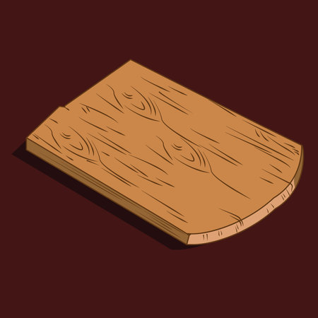 Illustration vector graphic of chopping boardのイラスト素材