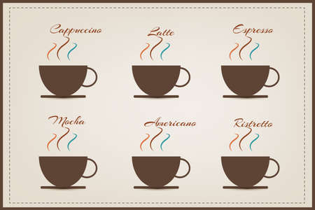 cofee logo illustration (vector eps10)のイラスト素材
