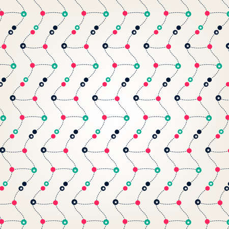 line dot abstract design with pattern