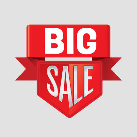 vector illustration of sale posterのイラスト素材
