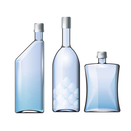 blank glass bottle for new designのイラスト素材