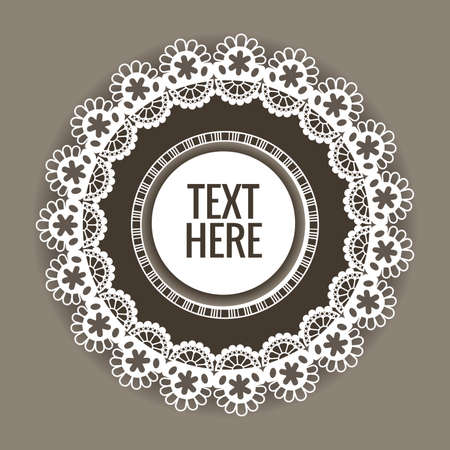 vector laceのイラスト素材