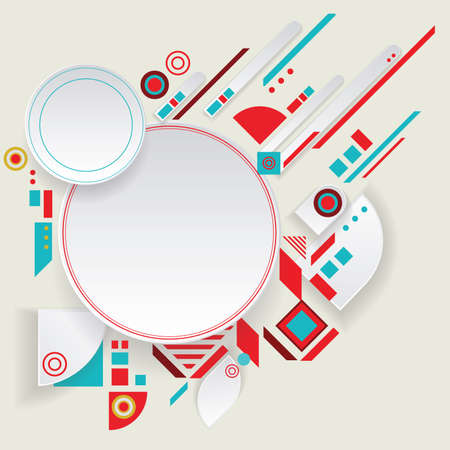 Modern vector aztec frame for material designのイラスト素材
