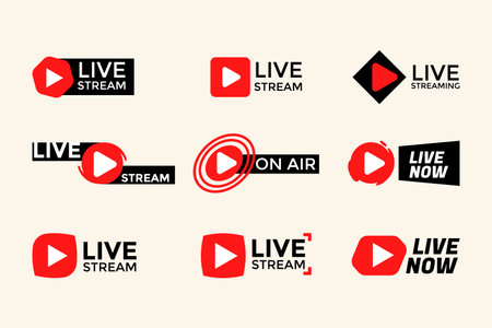 Set of media player icons. Vector illustration in flat design style.のイラスト素材