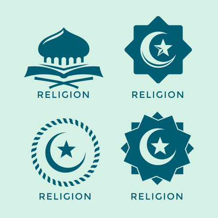 Set of Ramadan Icons. Ramadan Icons. Vector Illustration.のイラスト素材