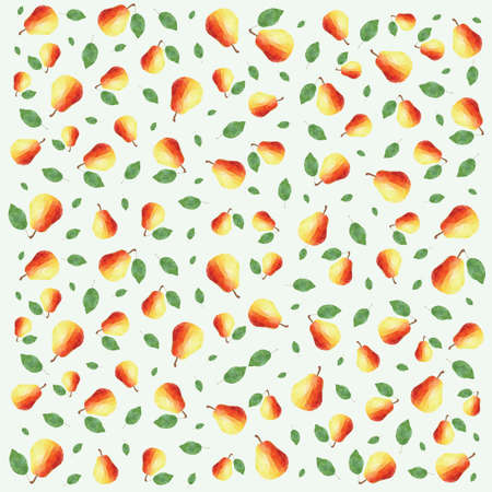 Pear pattern in triangulation technique