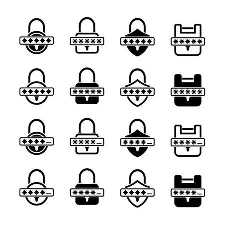 Protection Icon. Flat Design. Business Concept Isolated Illustration. Internet Technologyのイラスト素材
