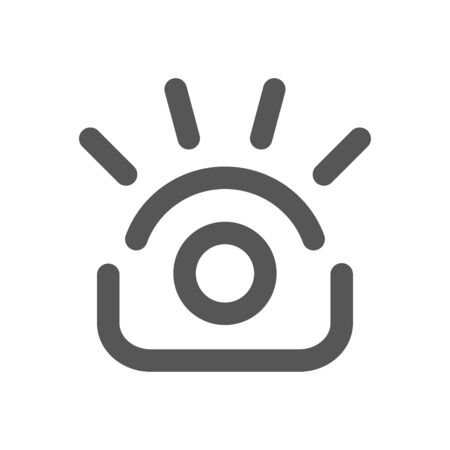 Photography  template. Photo camera and eye vector design. Photographer illustration. EPS 10のイラスト素材