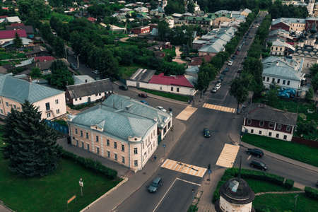Architecture in a cultural cityの写真素材