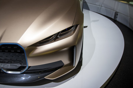 Munich, Germany - July 7 2022: Historic collection of BMW racing, sport, classic, concept cars and...