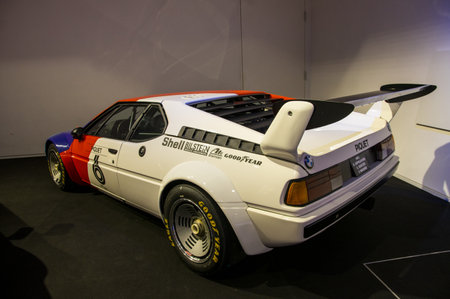 Munich, Germany - July 7 2022: Historic collection of BMW racing, sport, classic, concept cars and...