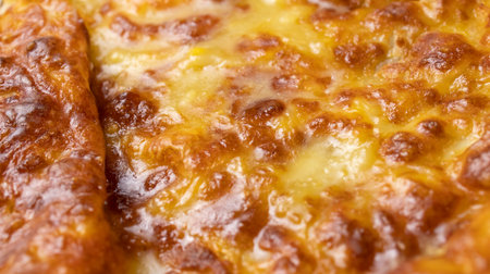 Baked khachapuri on white plateの写真素材