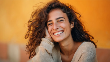 Portrait of young womanの素材