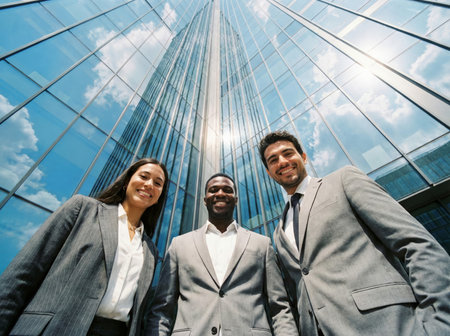 Diverse Team at Workの素材