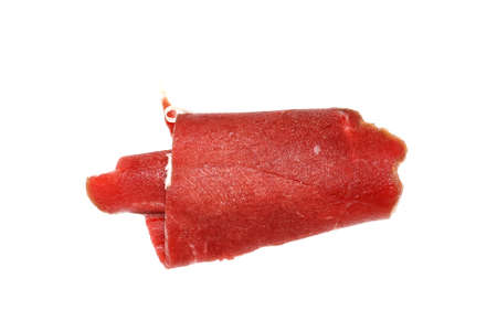 Fresh meat isolated in whiteの写真素材