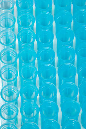 science blue test pipette plastic tips