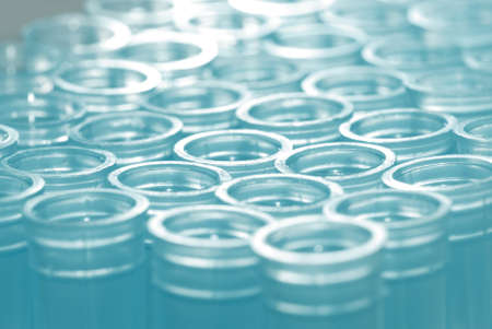 science blue test pipette plastic tips