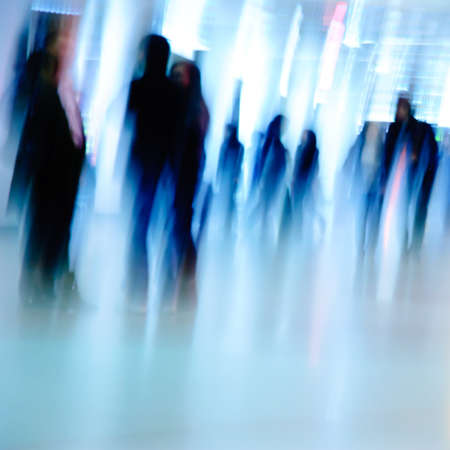 business people background blur motion business people background blur motion