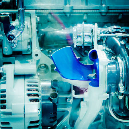 modern industry auto car engine