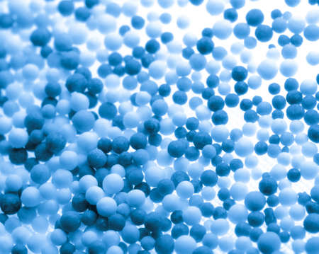 Medical pill tablet isolated on whiteの写真素材