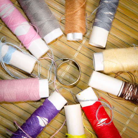 sewing kit spool of thread