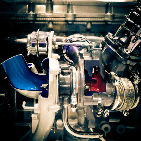 modern industry auto car engine