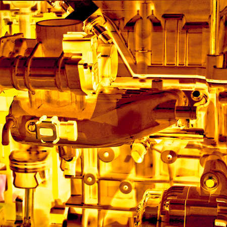 modern industry auto car engine