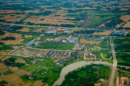 China sicuan landscape airplane viewの写真素材