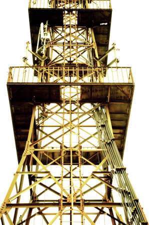 technology wireless cell phone signal tower isolated