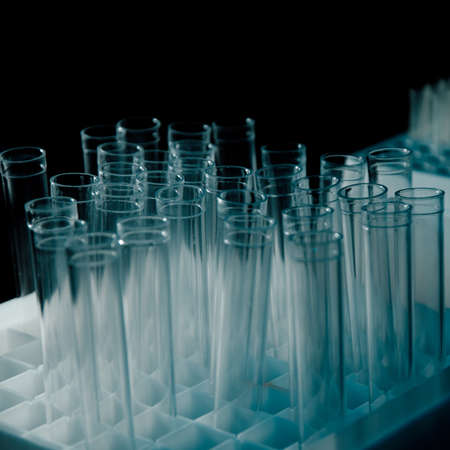 science test background loading solutions tubesの写真素材