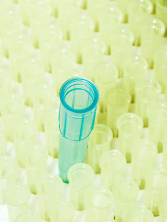 science test pipette plastic tipsの写真素材