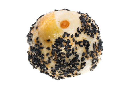 cake bread with black sesameの写真素材