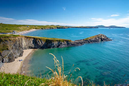 Small beach of Tyddewi (Saint Davids), Wales, United Kingdomの写真素材