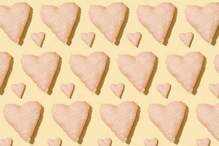 Heart pattern backgroundの写真素材