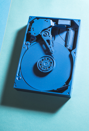 Unicolour hard disc yellow colour