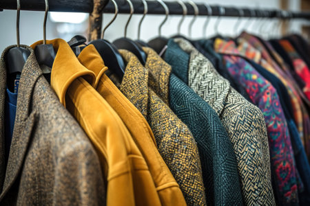 Ethical fashion clothes promoting conscious consumer choices. Natural eco materials and fabrics.の素材