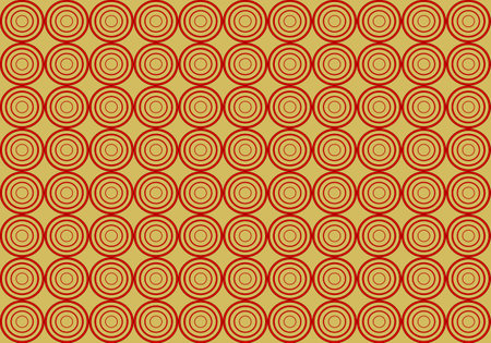 Gold and red geometric mosaic background vector illustration. Abstract vector background for use in design. Geometry pattern. Chinese new year. Lunar new yearのイラスト素材