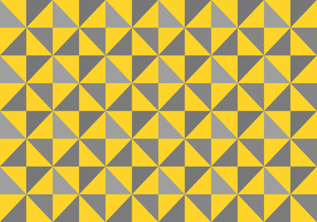 Yellow Geometric mosaic background vector illustration. Abstract vector background for use in...