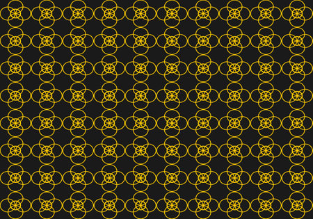 Gold Geometric mosaic background vector illustration. Abstract vector background for use in design. Geometry pattern.のイラスト素材