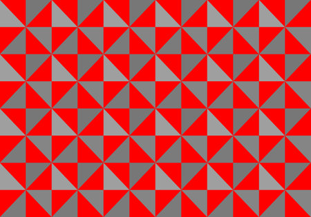 Red Geometric mosaic background vector illustration. Abstract vector background for use in design.のイラスト素材