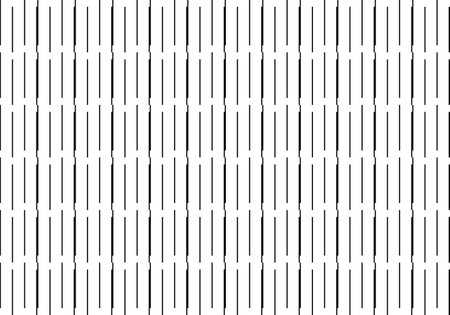 Repeating Black and White Vertical Line Design Art for Backgrounds. Seamless Pattern. Mosaic. Geometry. Vector Illustration Graphic Design.のイラスト素材