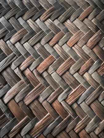 Rattan Mat Textures for Backgrounds and Abstract.
