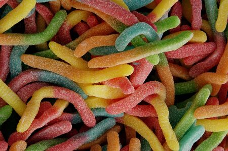 Colorful sweet with tasty sucre