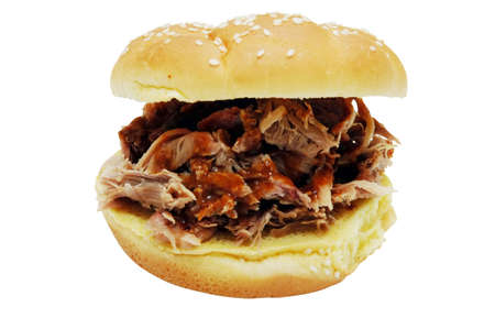 Barbecue Sandwichの写真素材