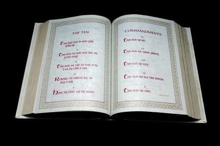 The Ten Commandmentsの写真素材