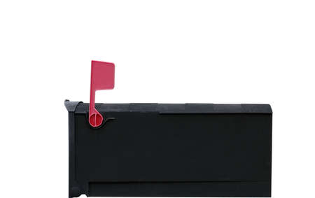 mailbox with clipping pathの写真素材