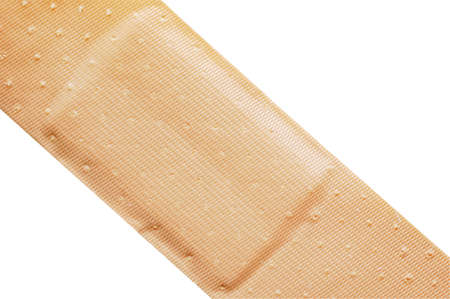 Adhesive bandage with clipping path
